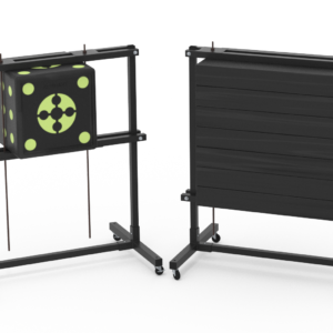 30" Rolling Wall & Cube Target Stand