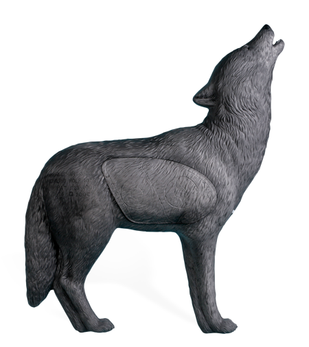 Grey Howling Wolf